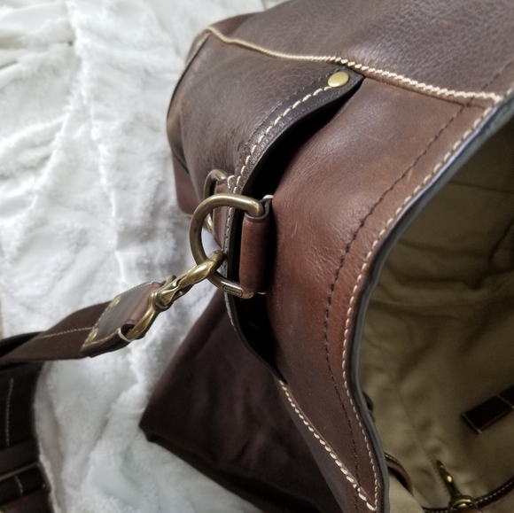 Coach Dark Brown Lg Messenger Bag - Picture 2 of 4